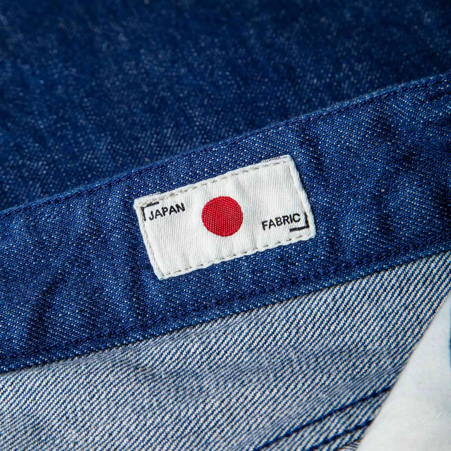 B-04 RELAXED 14 oz. selvedge colour denim / blue