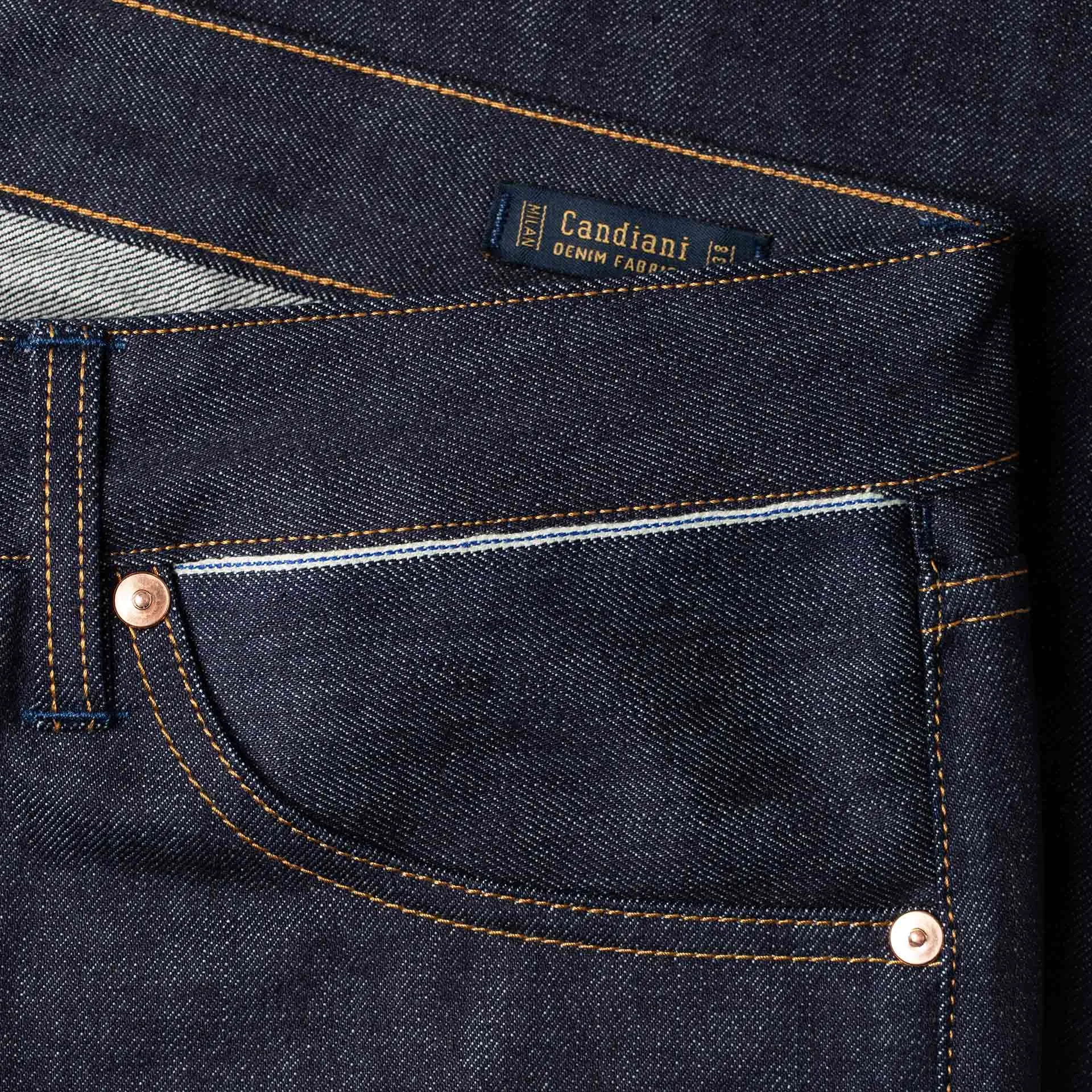 B-04 RELAXED TAPERED special #2 15 oz. vintage indigo selvedge