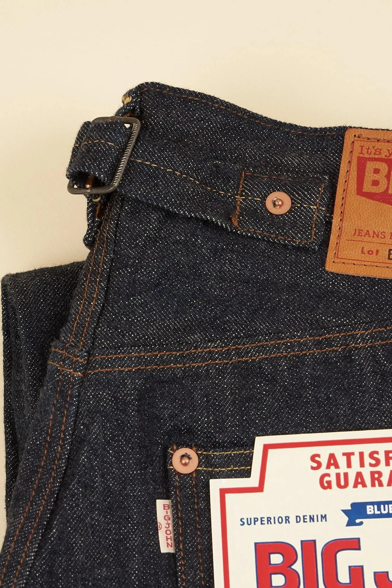 Big John Buckaroo Straight Selvedge Jeans - 14oz