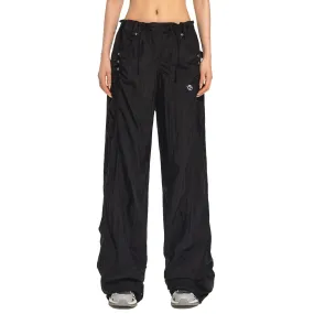 Black Fabric Protector Jogging Pants