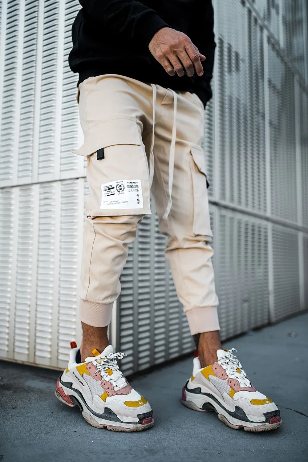 Cargo Utility Pants - Sand