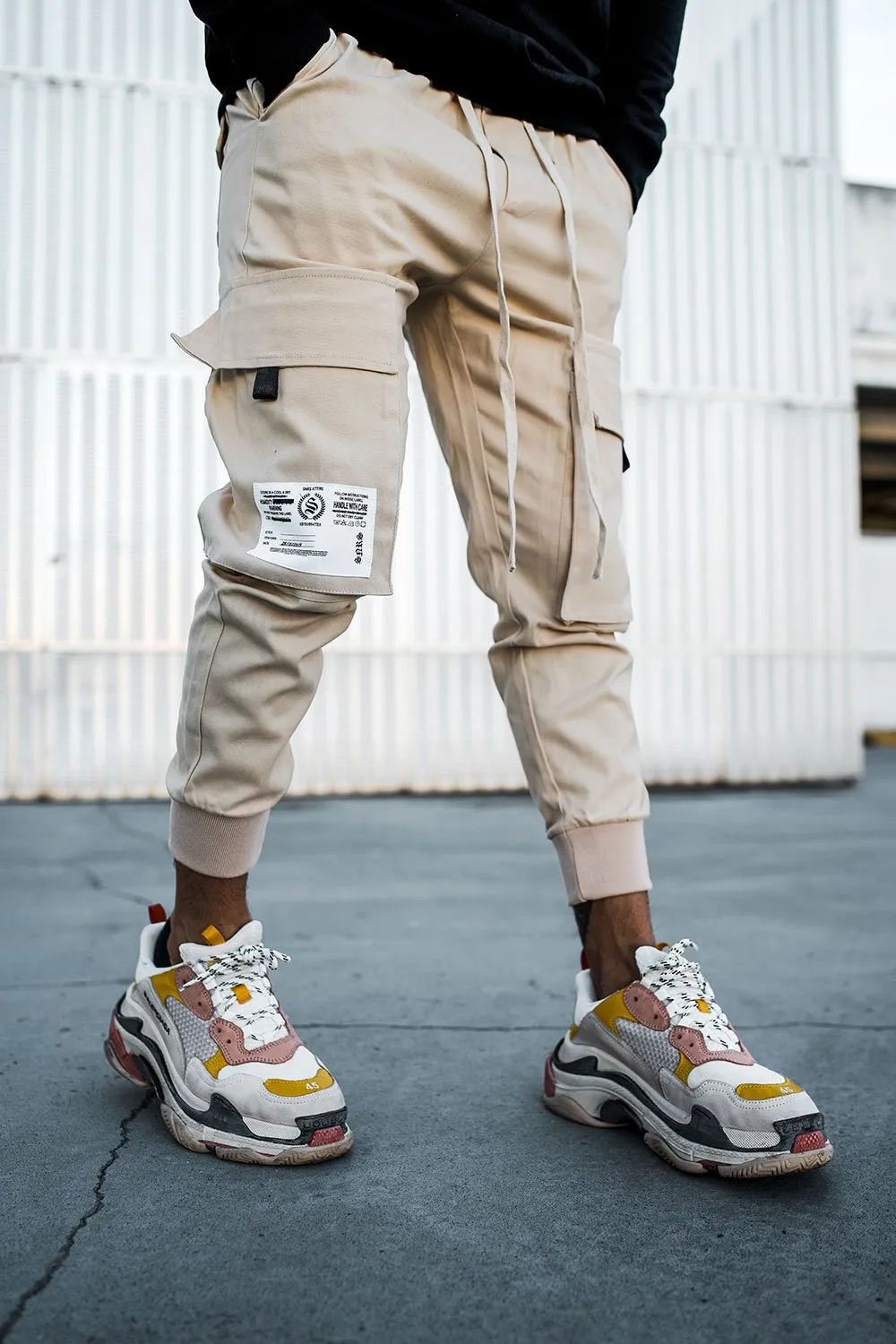 Cargo Utility Pants - Sand