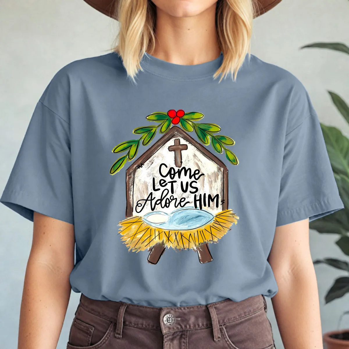 Come Let Us Adore Him T-Shirt