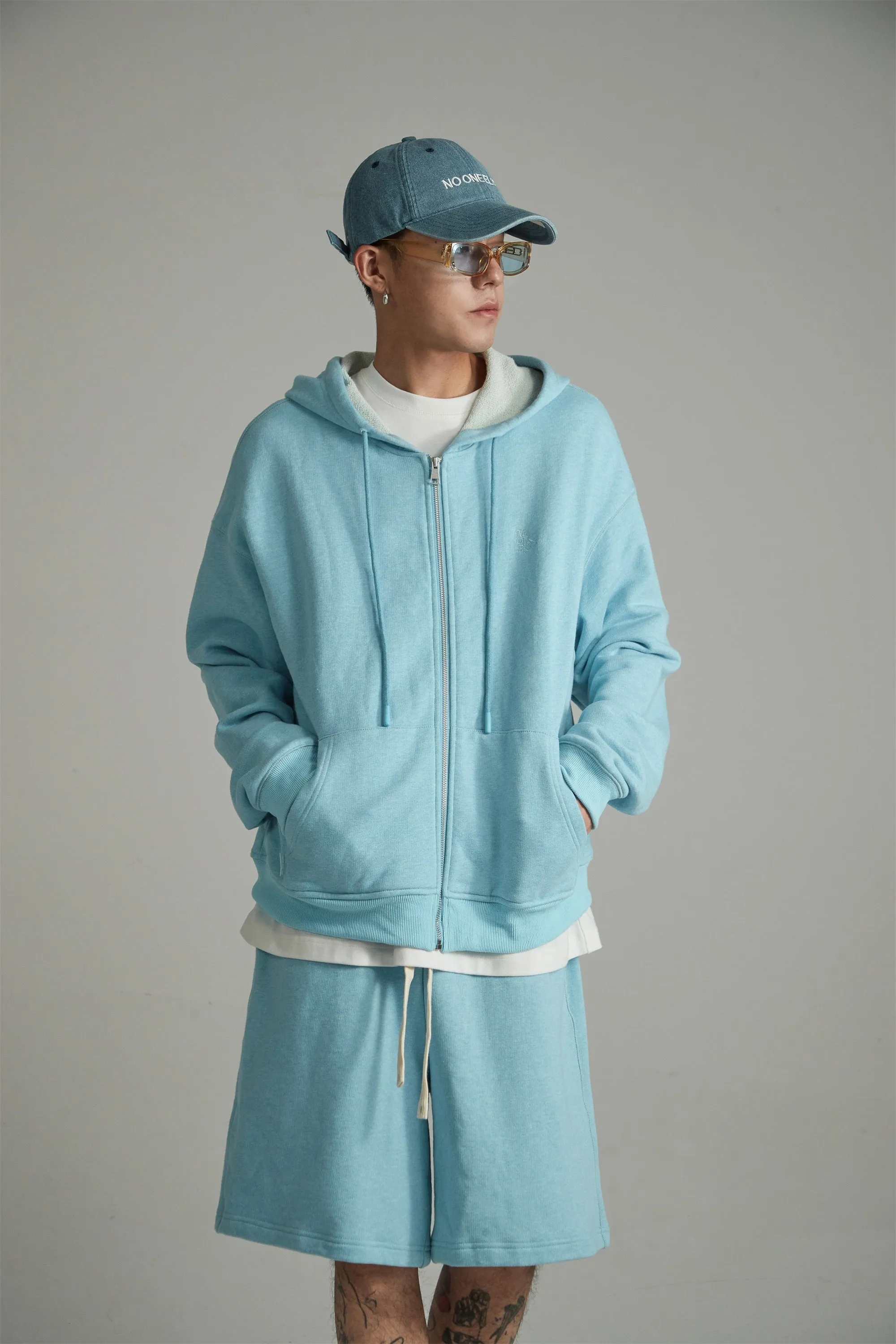 Daily String Loose-Fit Hoodie