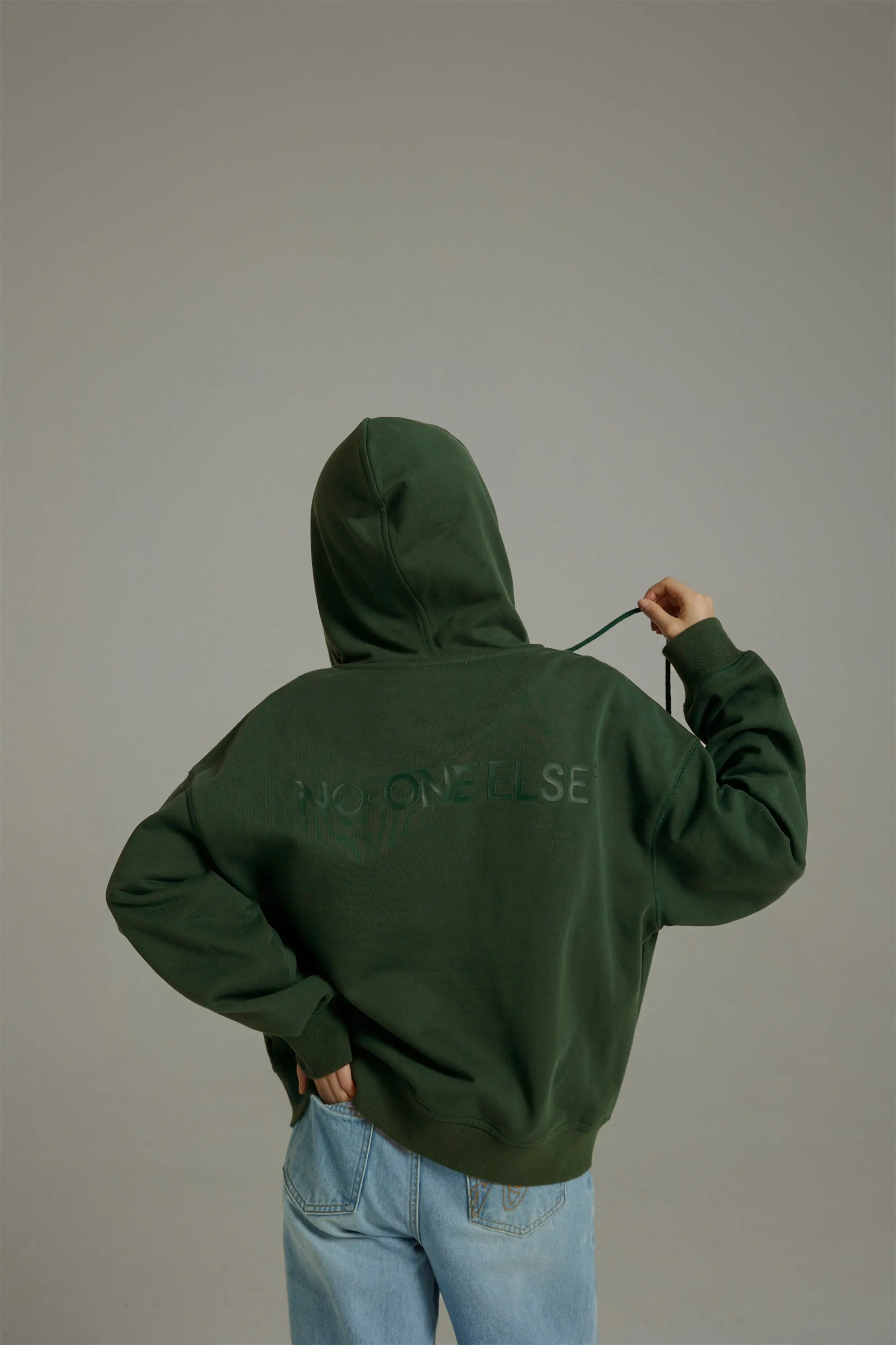 Daily String Loose-Fit Hoodie