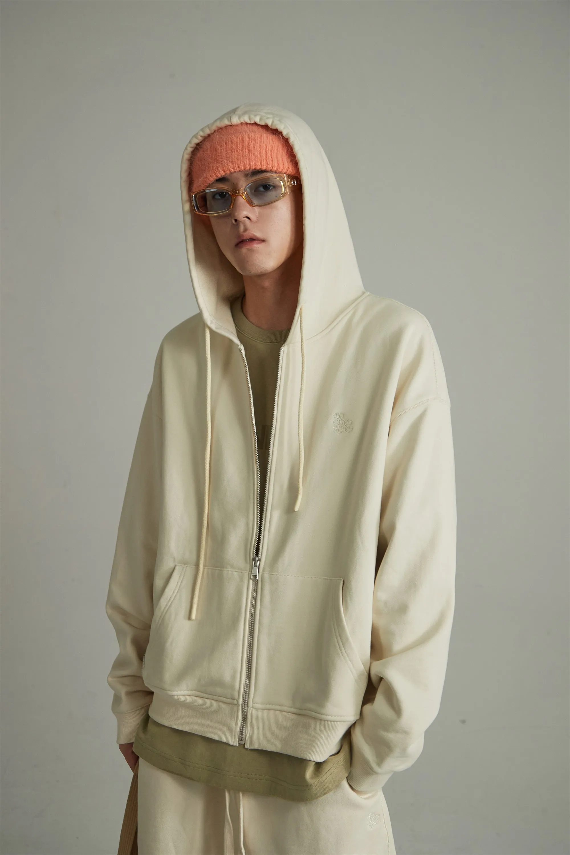 Daily String Loose-Fit Hoodie