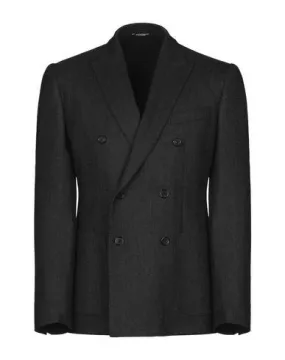 Dolce & Gabbana Man Blazer Steel grey 40 suit