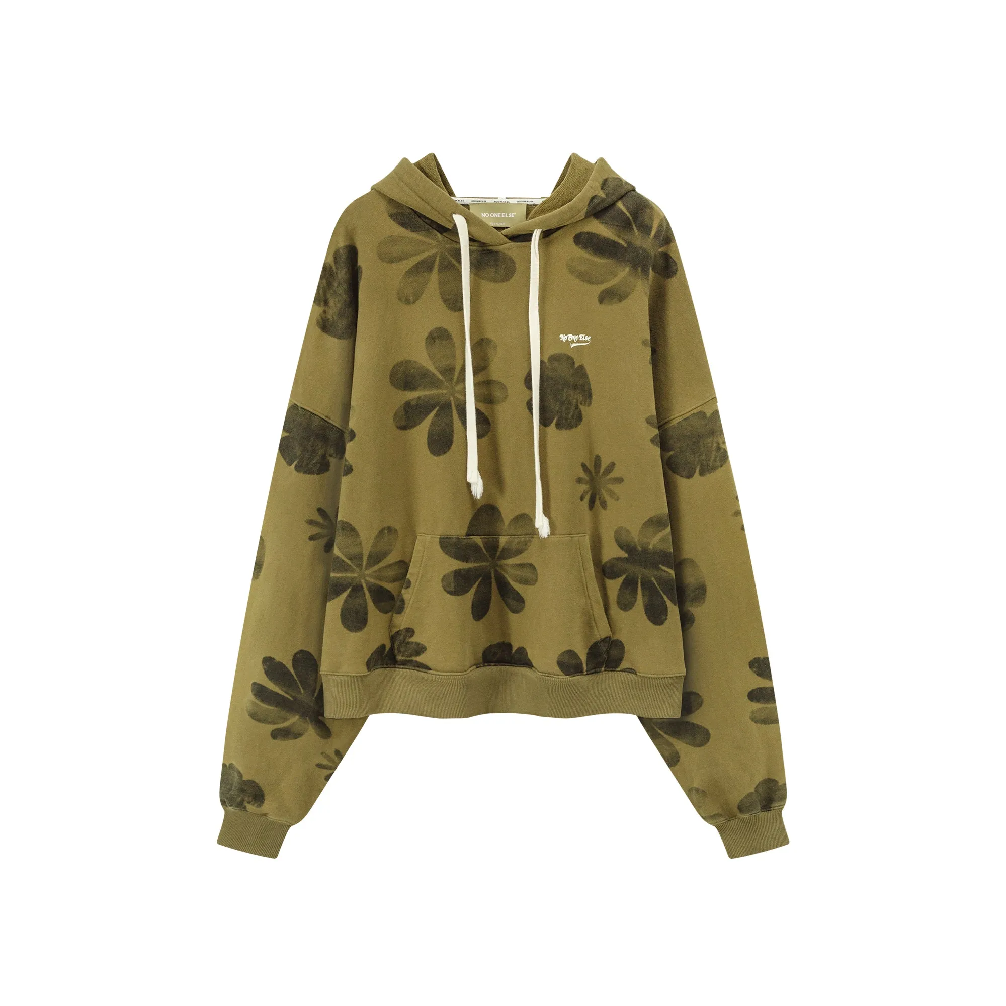 Flower Loose Fit Hoodie