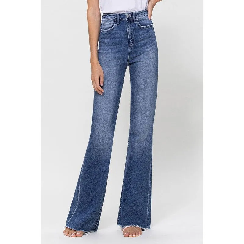 FLYING MONKEY High Rise Relaxed Denim Jeans Pants