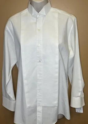 FORMAL SHIRT WHITE PIQUE