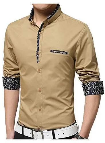 Full Sleeve Slim Fit Formal Shirt for Men