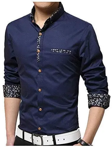 Full Sleeve Slim Fit Formal Shirt for Men