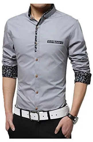 Full Sleeve Slim Fit Formal Shirt for Men