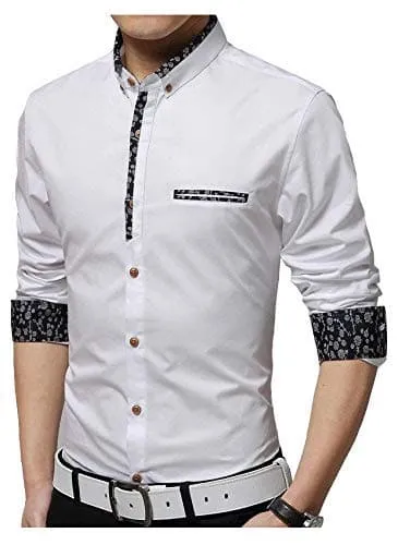 Full Sleeve Slim Fit Formal Shirt for Men