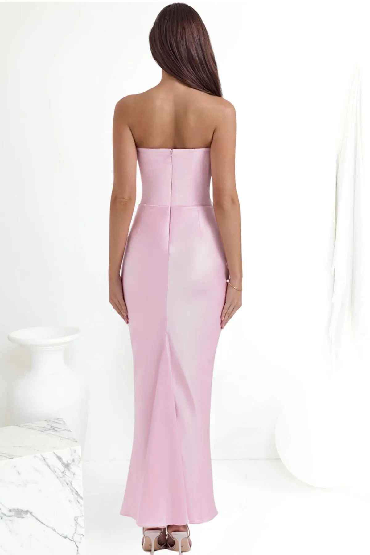 House Of CB Persephone Corset Dress (Rose)