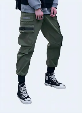 Khaki Cargo Pants Streetwear