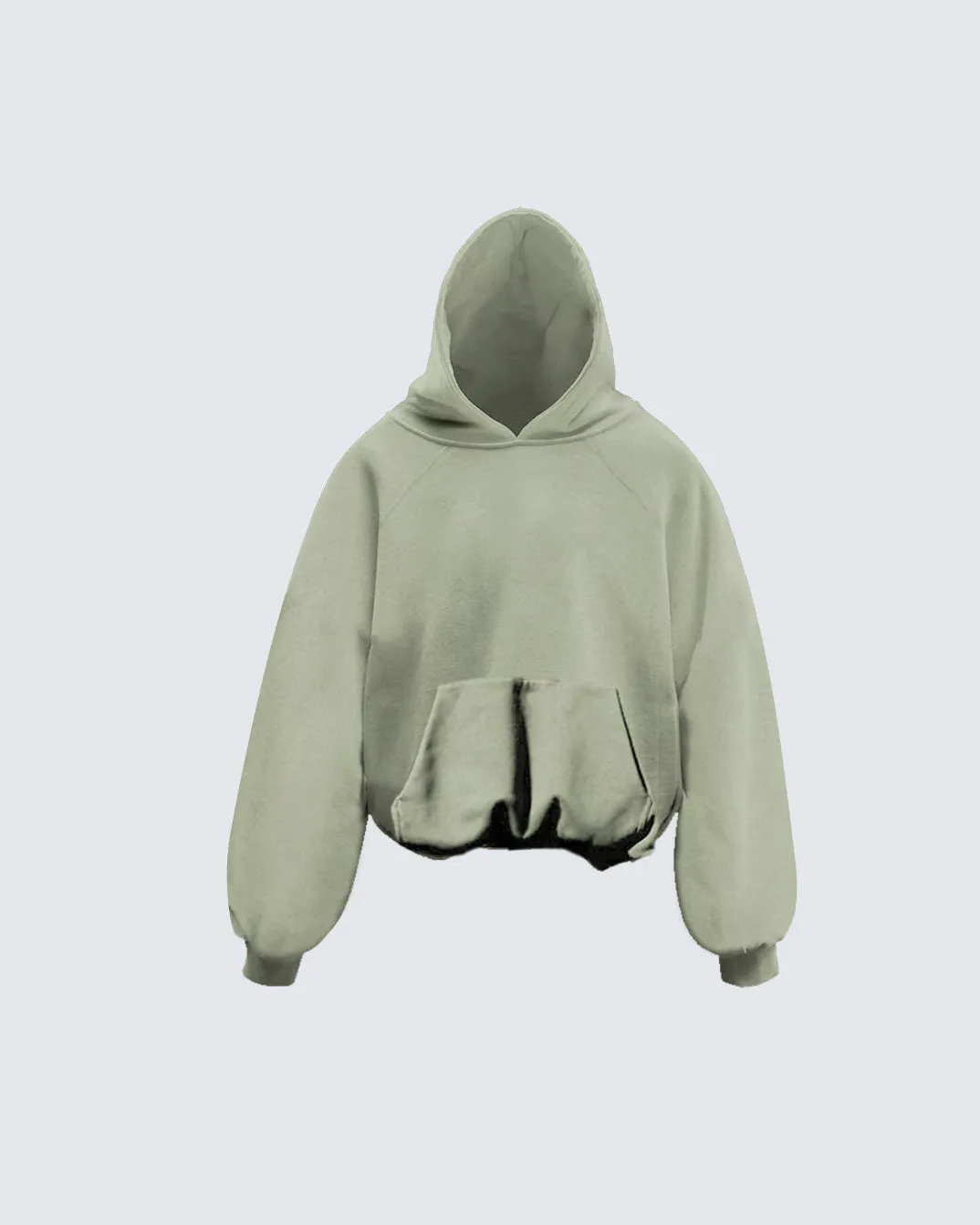 KIIKIO Raglan Sleeve Loose Hoodies