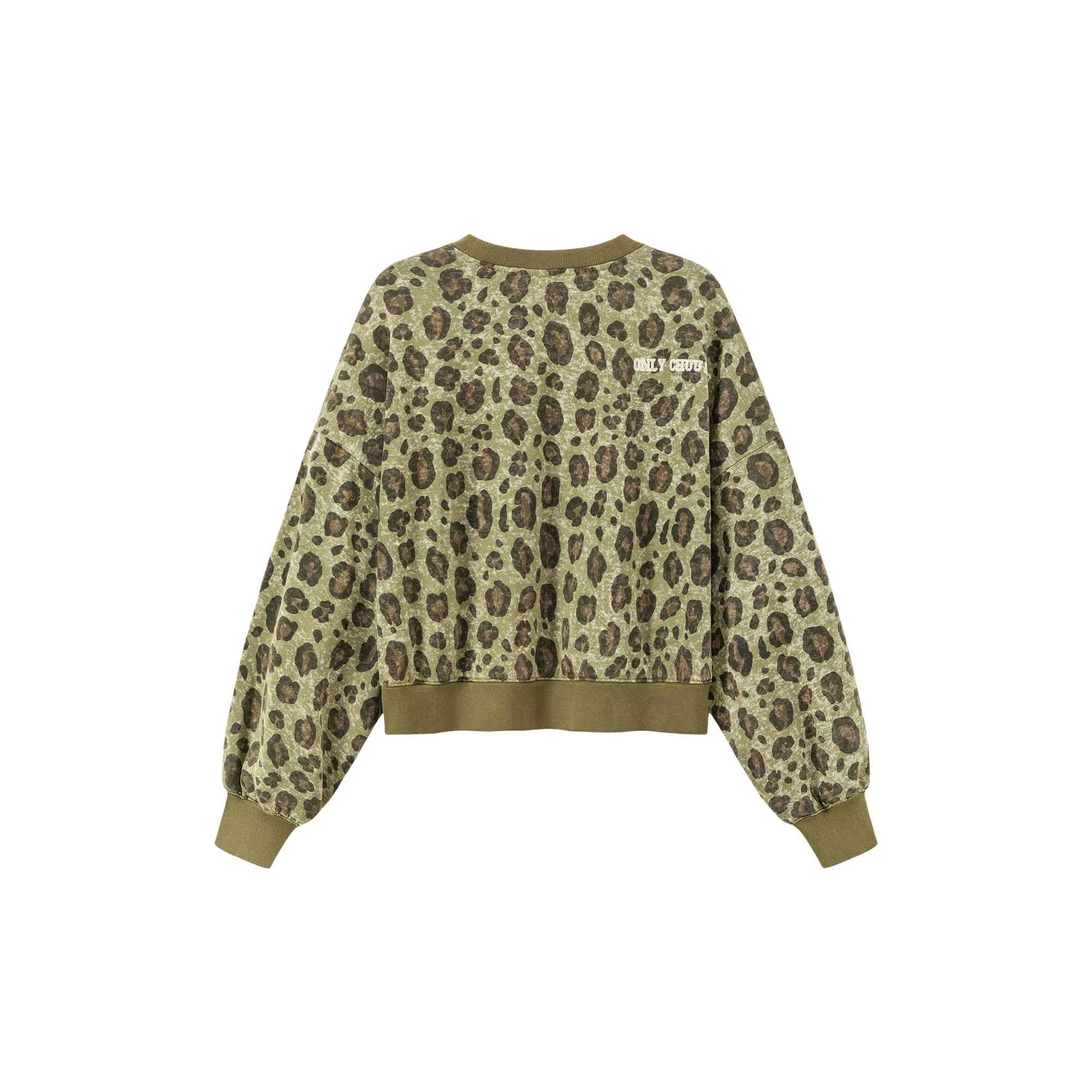 Leopard Chuu Matter Loose Fit Sweatshirt