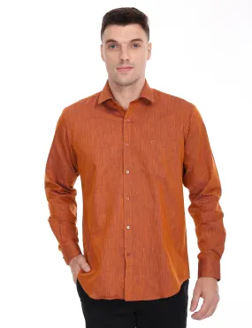 Linseed Cotton Colour Shirt Full Sleeve -17014