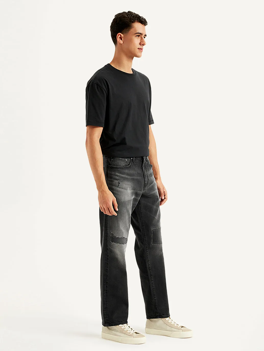 Men's 550'92 Relaxed Fit Black Jeans