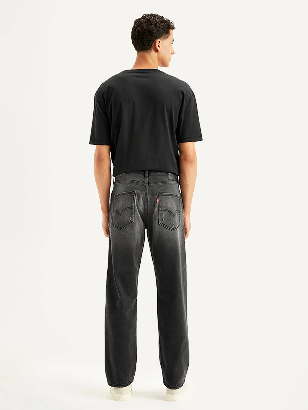 Men's 550'92 Relaxed Fit Black Jeans