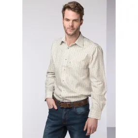 Mens Tattersall Long Sleeved Shirts