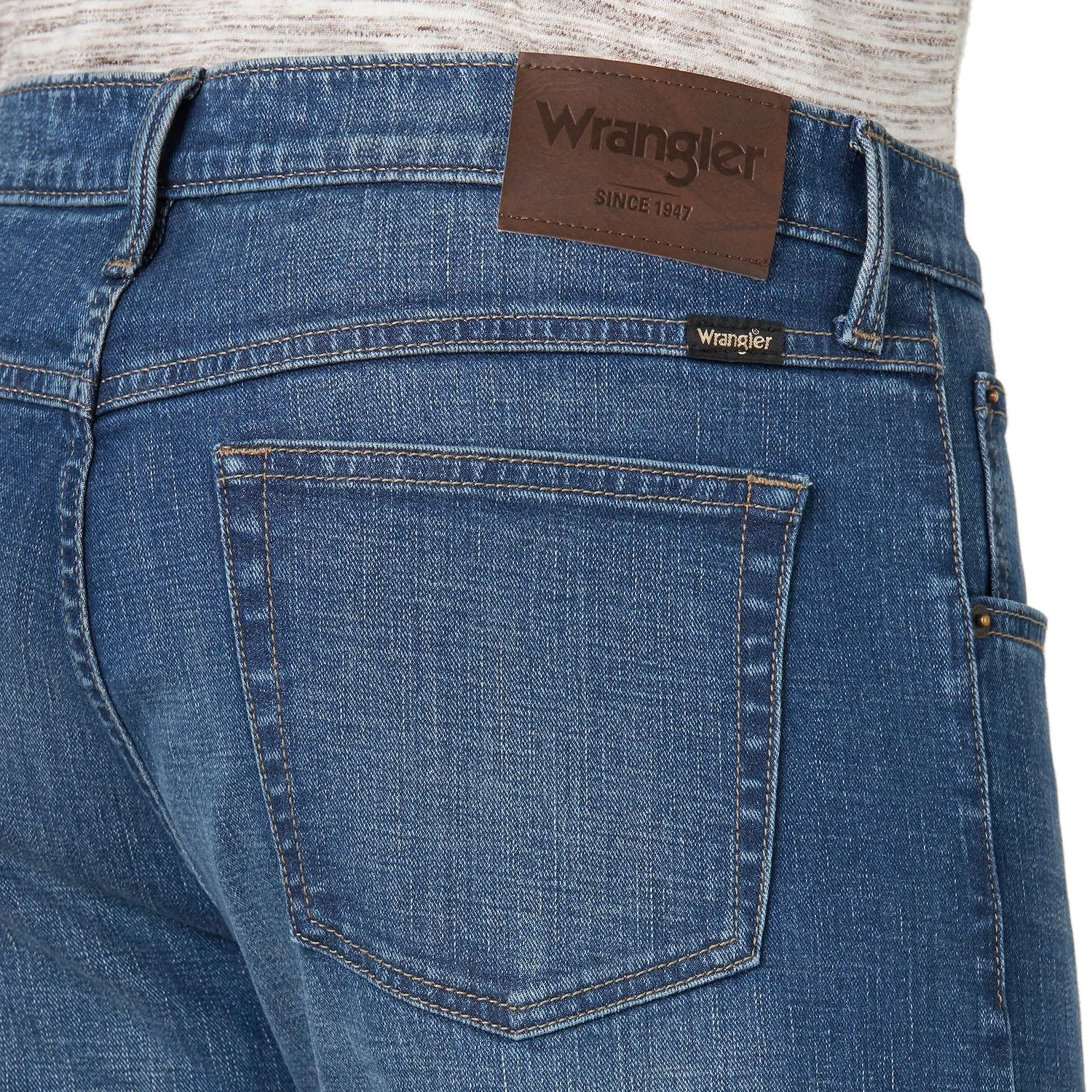 Men's Wrangler Relaxed Stretch Jeans