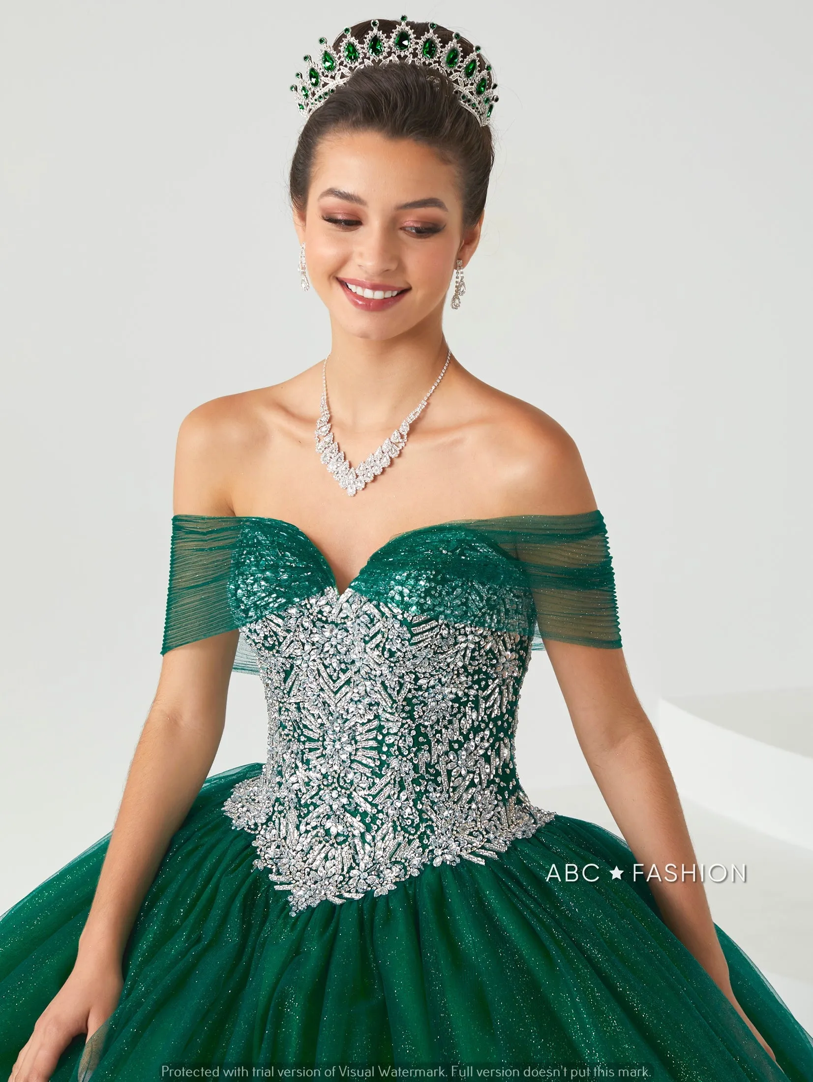 Off Shoulder Quinceanera Dress by Fiesta Gowns 56431