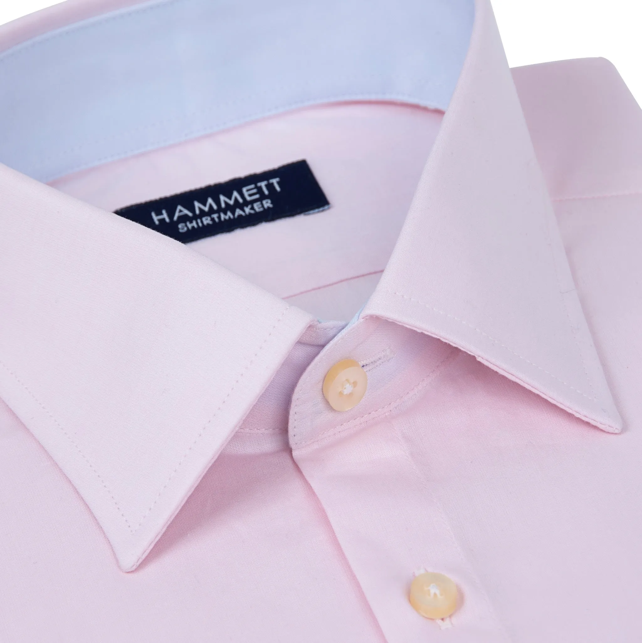 Pale Pink Fine Poplin Men's Shirt