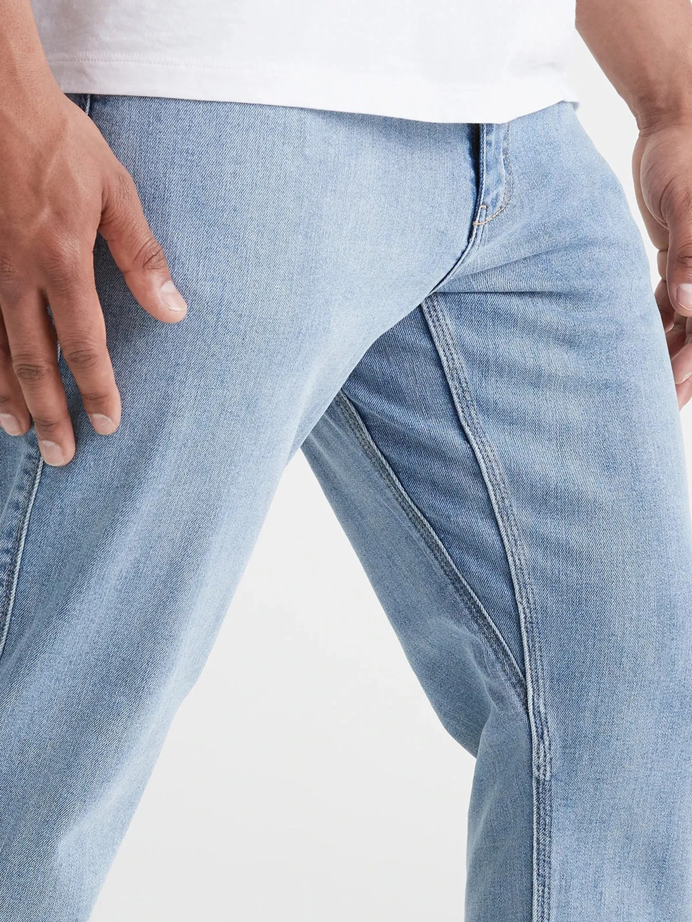 Performance Relaxed Tapered Jeans