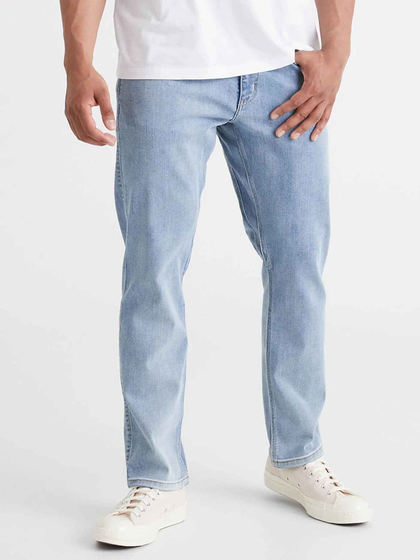 Performance Relaxed Tapered Jeans