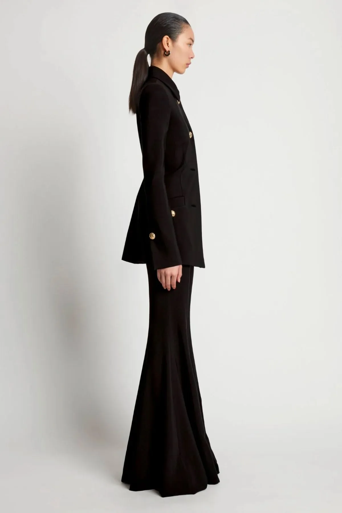 Proenza Schouler Relaxed Suiting Blazer - Black