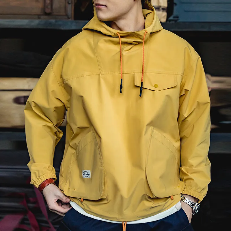 Retro Outdoor Windproof Loose Hoodies