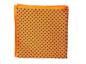 Silk Orange Pocket Square