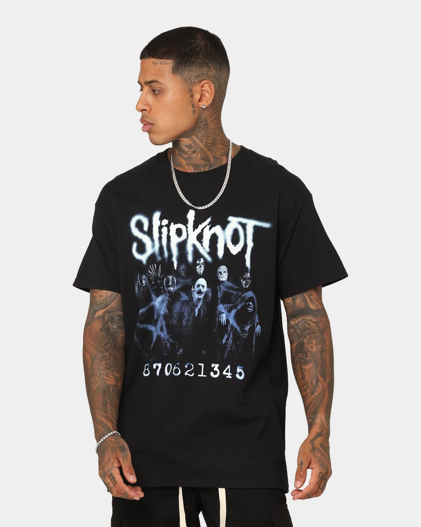 Slipknot Band Photo T-Shirt Black