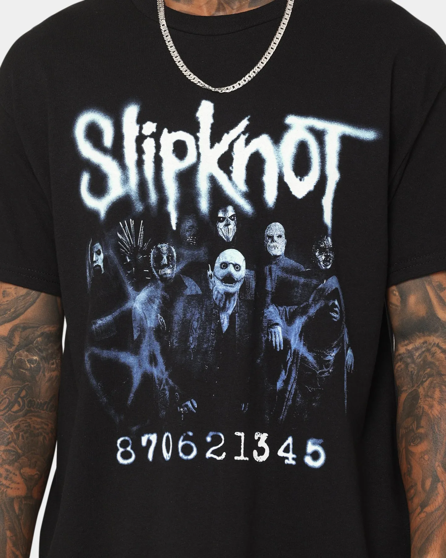 Slipknot Band Photo T-Shirt Black