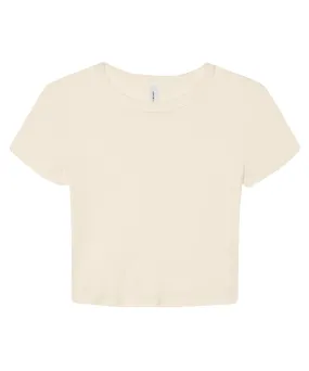 Solid Natural Blend - Women’s micro rib baby t-shirt