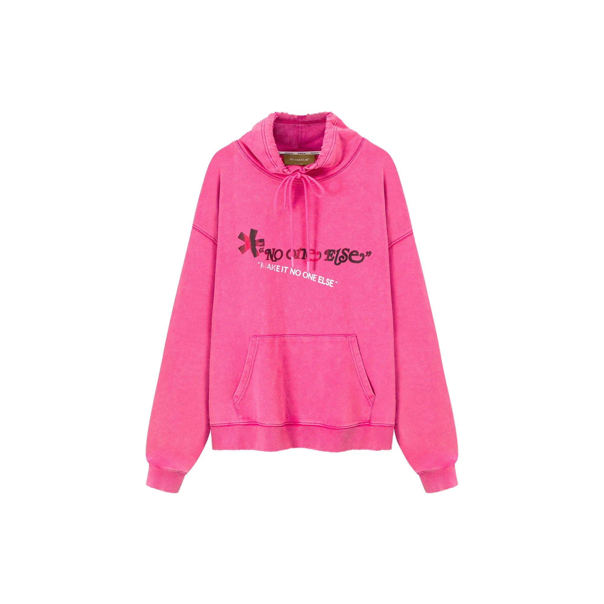 Star Logo Loose Fit Hoodie