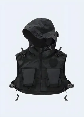 Techwear Crop Vest