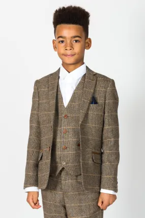 Ted Brown Tweed Check Suit | Check Suit | Wedding Wear