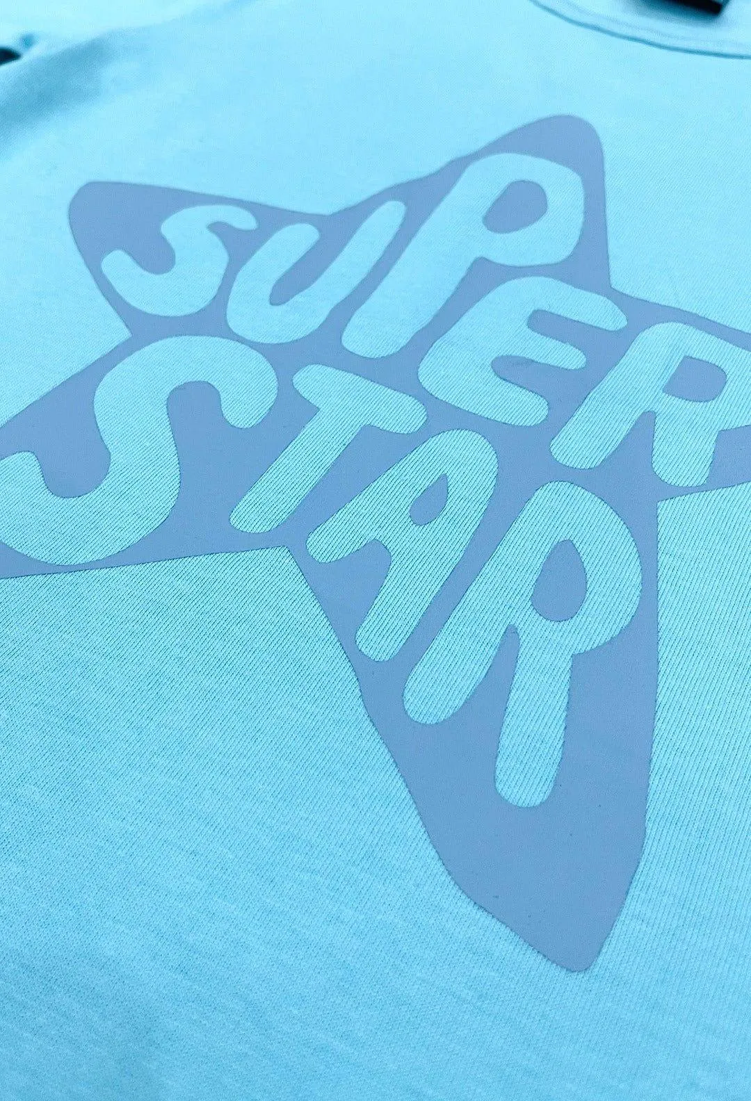 Turquoise Super Star Tee