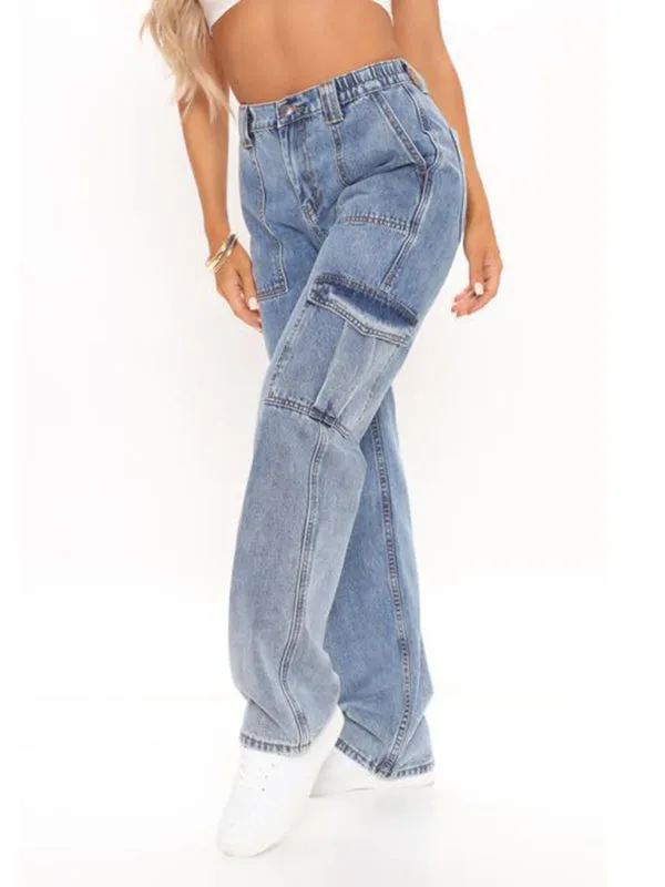 Women's Relaxed Cargo Jeans