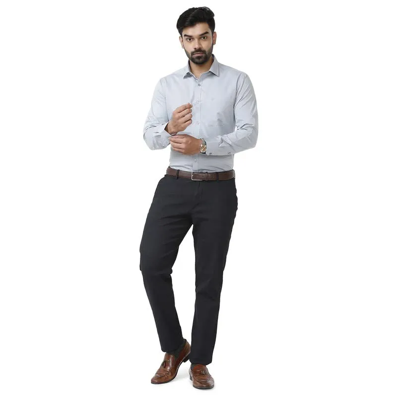 Zurich - Gray Formal Shirts for Men | Ariser